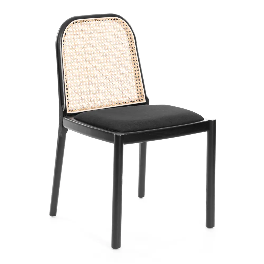 Фото Кухонный стул Tetchair Freya 46x79x41 см ткань цвет черный Фото Кухонный стул Tetchair Freya 46x79x41 см ткань цвет черный
