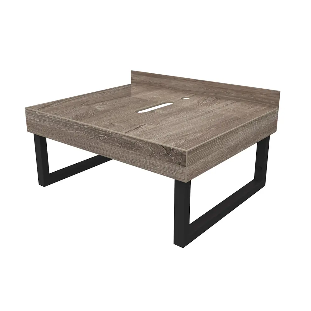 Фото 4 Столешница в ванную Teymi F15546 60x50см Керамогранит цвет коричневый Фото 4 Столешница в ванную Teymi F15546 60x50см Керамогранит цвет коричневый