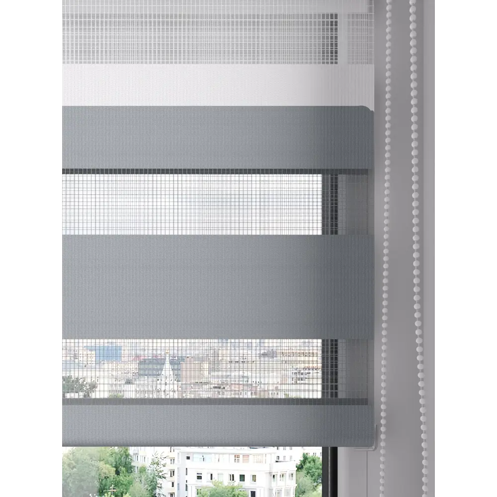 Фото 2 Рулонная штора EVOLI 37x170 75185 цвет серый