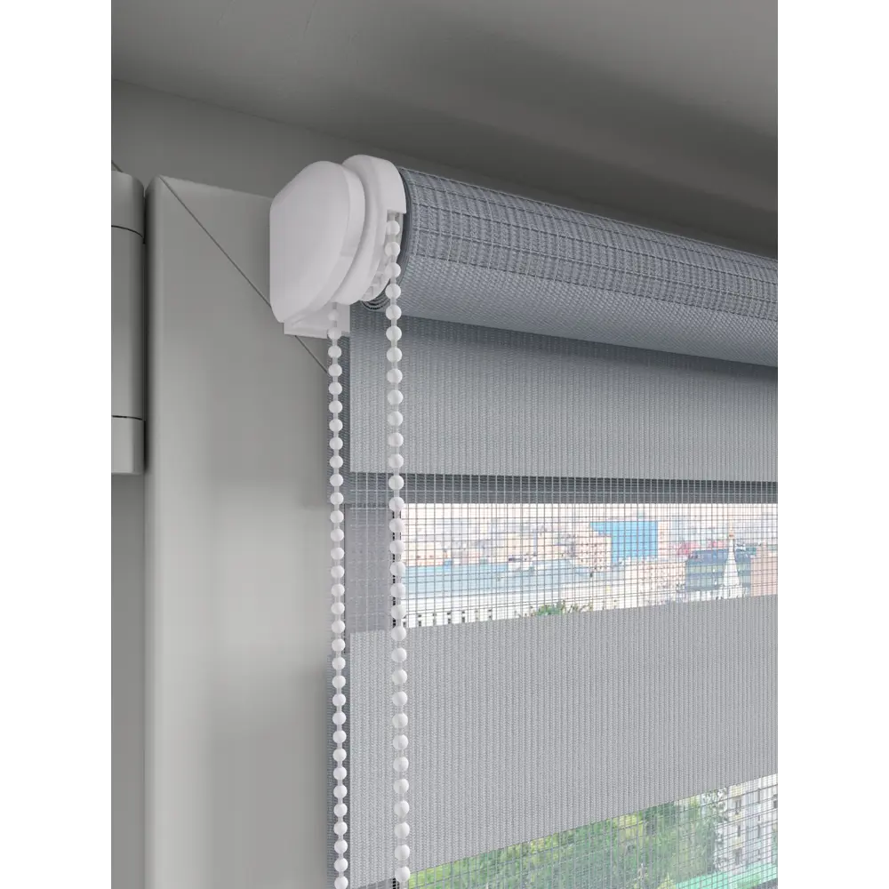 Фото 3 Рулонная штора EVOLI 37x170 75185 цвет серый