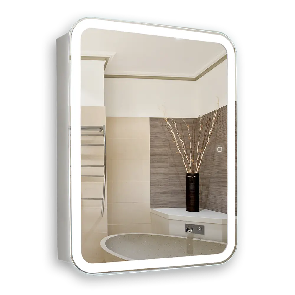 Фото 7 Зеркало шкаф для ванной Doratiz Аква плюс 50 с подсветкой Фото 7 Зеркало шкаф для ванной Doratiz Аква плюс 50 с подсветкой