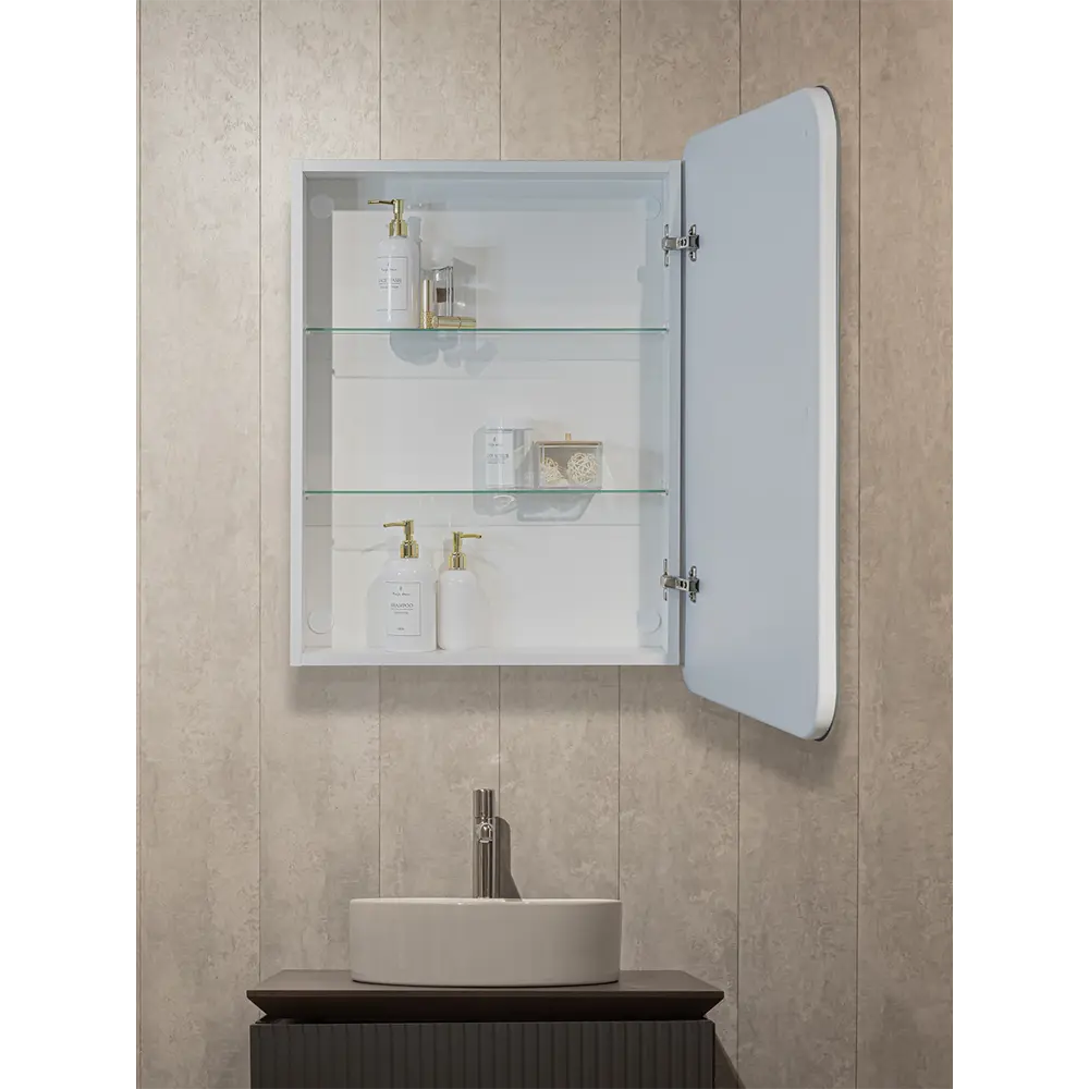 Фото 28 Зеркало шкаф для ванной Doratiz Аква плюс 50 с подсветкой Фото 28 Зеркало шкаф для ванной Doratiz Аква плюс 50 с подсветкой