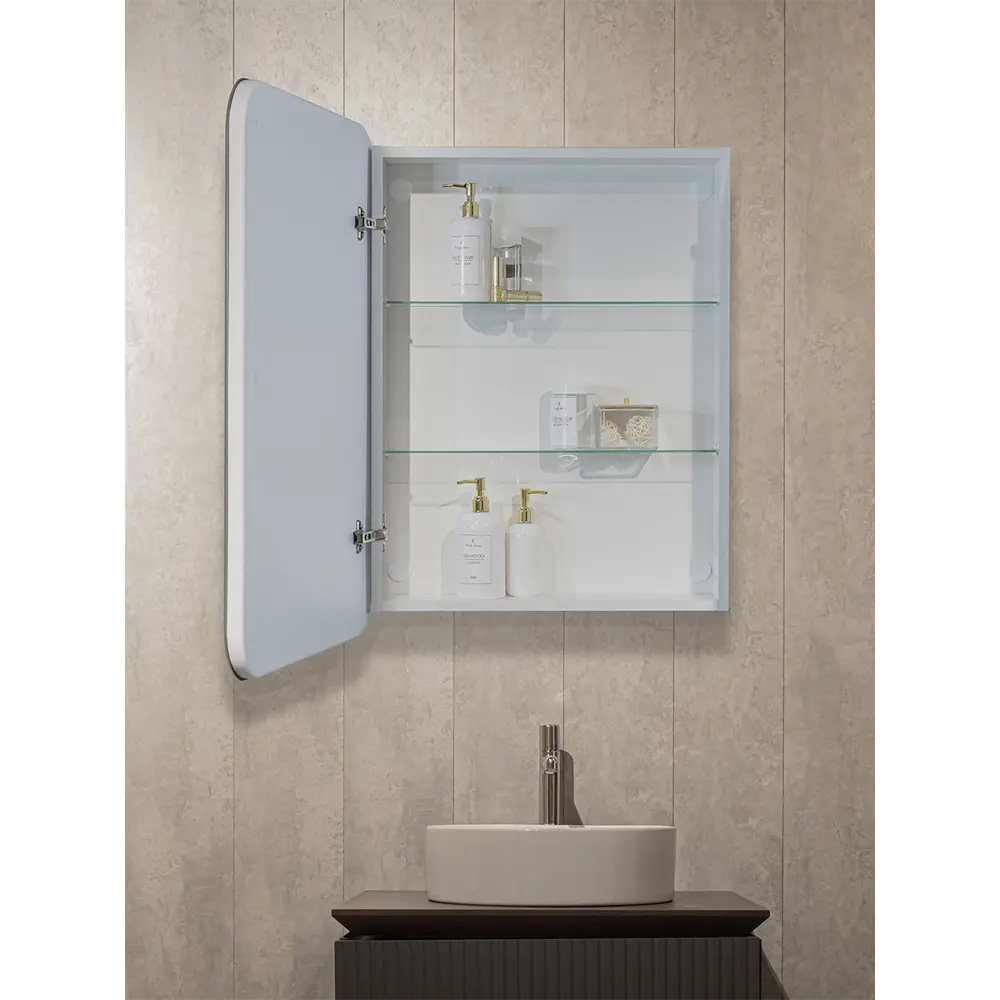 Фото 29 Зеркало шкаф для ванной Doratiz Аква плюс 50 с подсветкой Фото 29 Зеркало шкаф для ванной Doratiz Аква плюс 50 с подсветкой