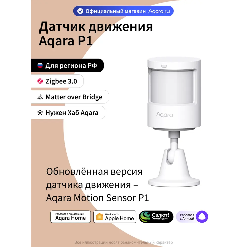 Фото Умный датчик движения Aqara P1 MS-S02 Фото Умный датчик движения Aqara P1 MS-S02