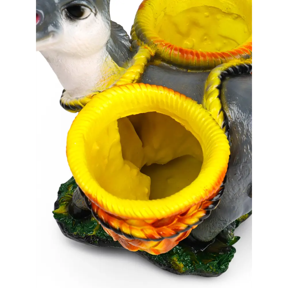 Фото 12 Кашпо фигурное Хорошие Сувениры Ослик 628382 26x33x34 см 4 л