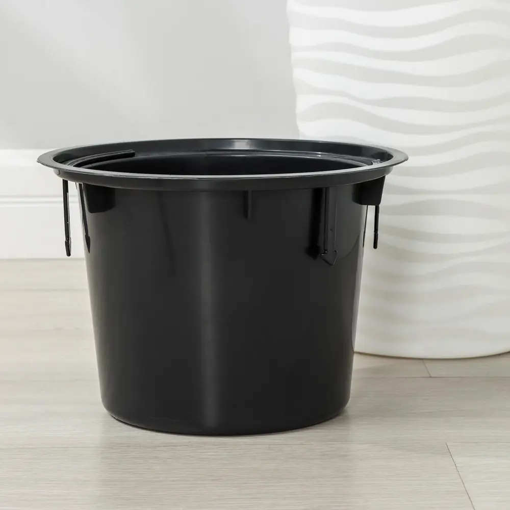 Фото 2 Кашпо со вставкой Альтернатива Оазис 6628627 29x57.5 см 25 л пластик белый