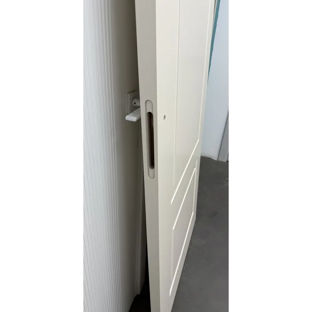 Фото 8 Дверь межкомнатная Wanmark Стефани-2 глухая 60х200см эмаль цвет бежевый с врезкой с замком и петлями Фото 8 Дверь межкомнатная Wanmark Стефани-2 глухая 60х200см эмаль цвет бежевый с врезкой с замком и петлями