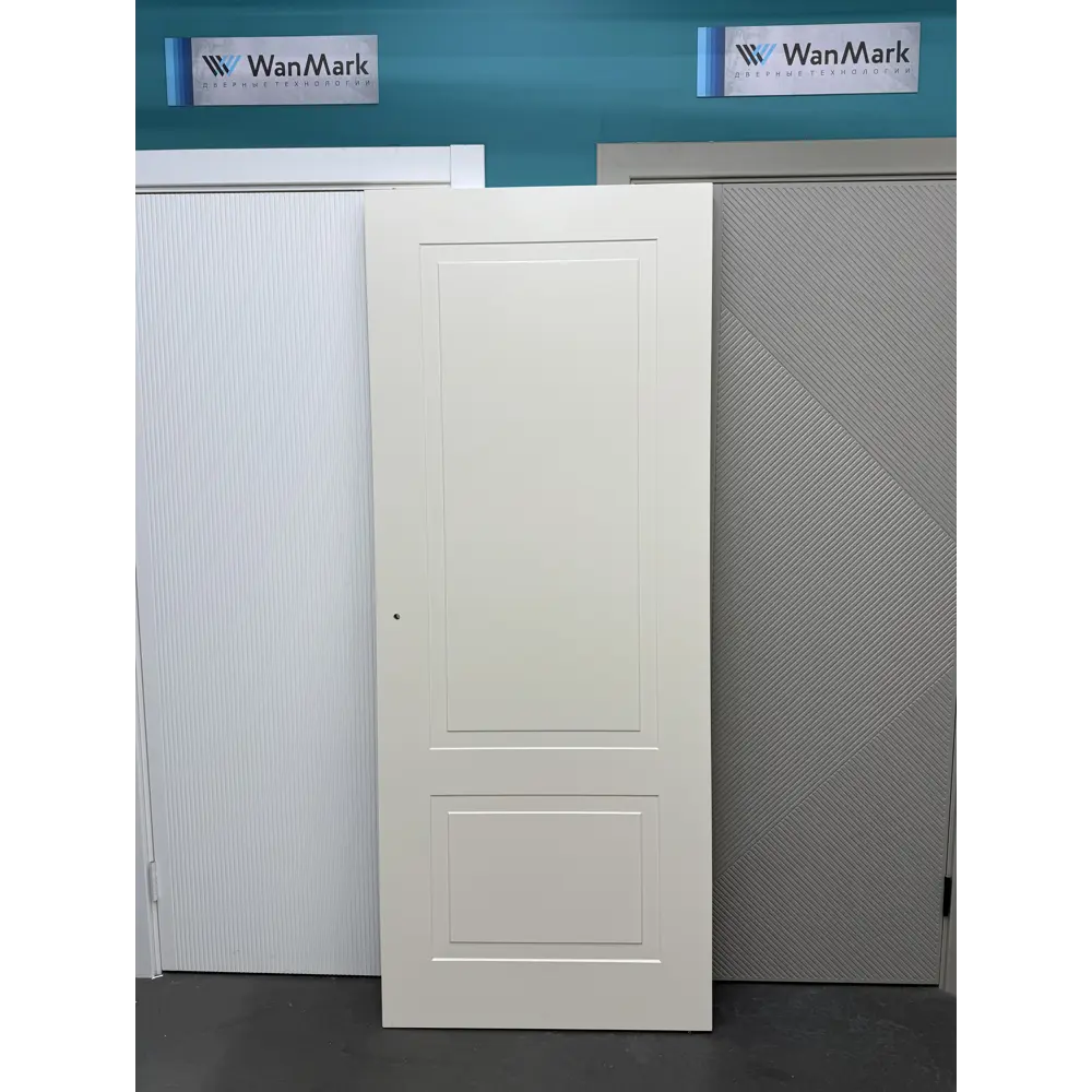 Фото 2 Дверь межкомнатная Wanmark Стефани-2 глухая 90х200см эмаль цвет бежевый с врезкой с замком и петлями Фото 2 Дверь межкомнатная Wanmark Стефани-2 глухая 90х200см эмаль цвет бежевый с врезкой с замком и петлями