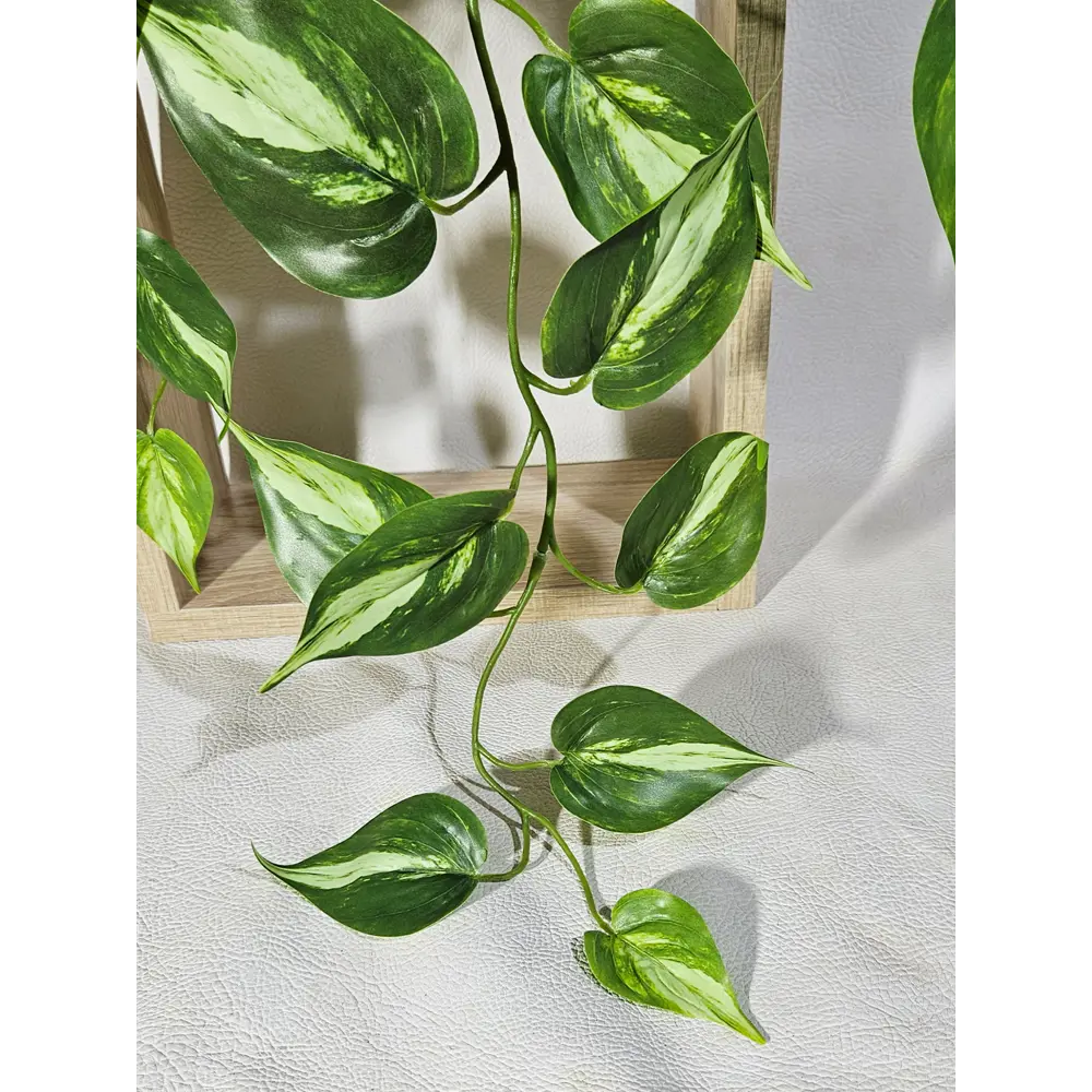 Фото 3 Искусственное растение в горшке ФитоПарк Сциндапсус 50 см цвет зеленый