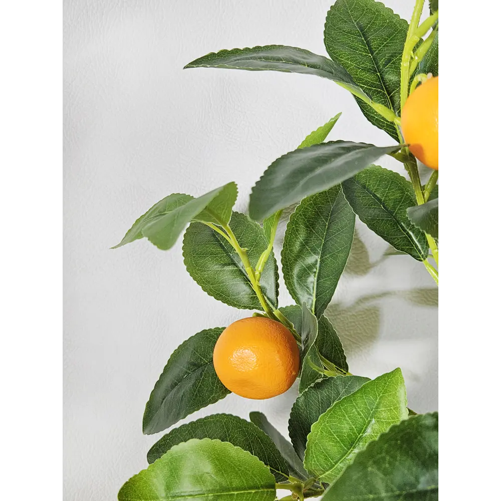 Фото 3 Искусственное растение в горшке ФитоПарк Мандарин 50 см цвет зеленый