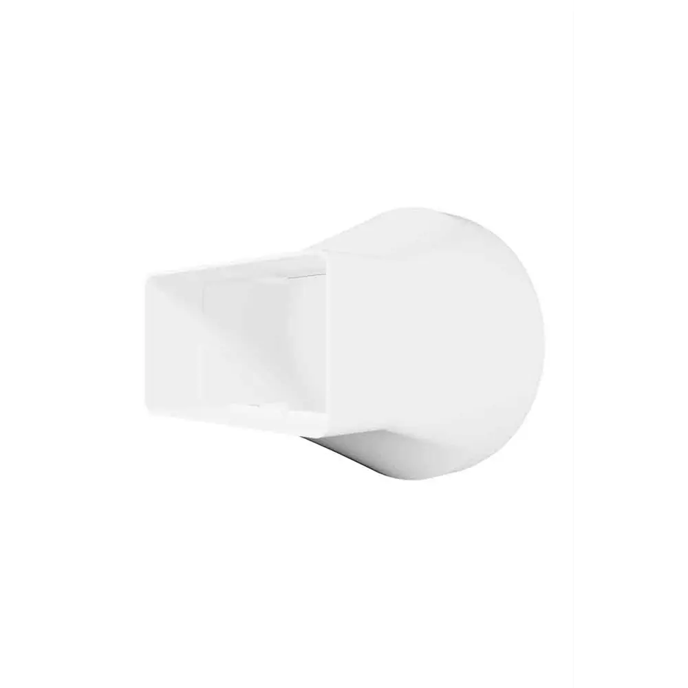 Фото 2 Переходник вентиляционный для плоских-круглых воздуховодов Fonet D120 55x110 мм пластик Фото 2 Переходник вентиляционный для плоских-круглых воздуховодов Fonet D120 55x110 мм пластик