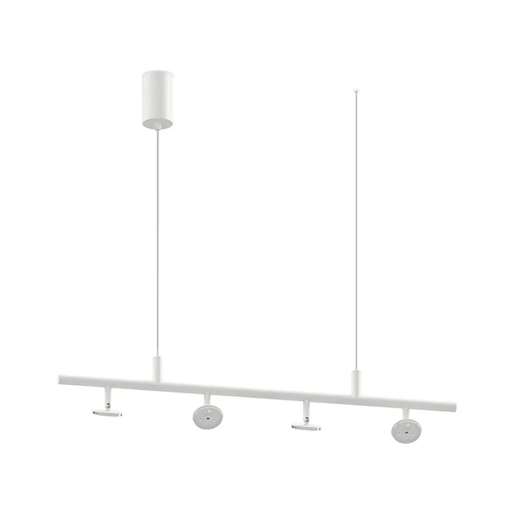 Фото Корпус светильника подвесной поворотный для крепления D60 Ambrella Light серия-C DIY Spot C9001 цвет белый Фото Корпус светильника подвесной поворотный для крепления D60 Ambrella Light серия-C DIY Spot C9001 цвет белый