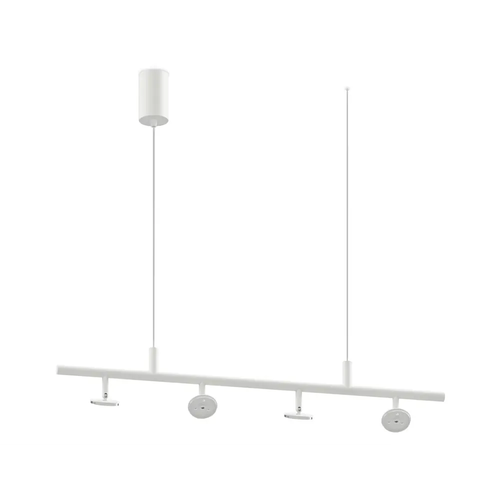 Фото 2 Корпус светильника подвесной поворотный для крепления D60 Ambrella Light серия-C DIY Spot C9001 цвет белый Фото 2 Корпус светильника подвесной поворотный для крепления D60 Ambrella Light серия-C DIY Spot C9001 цвет белый