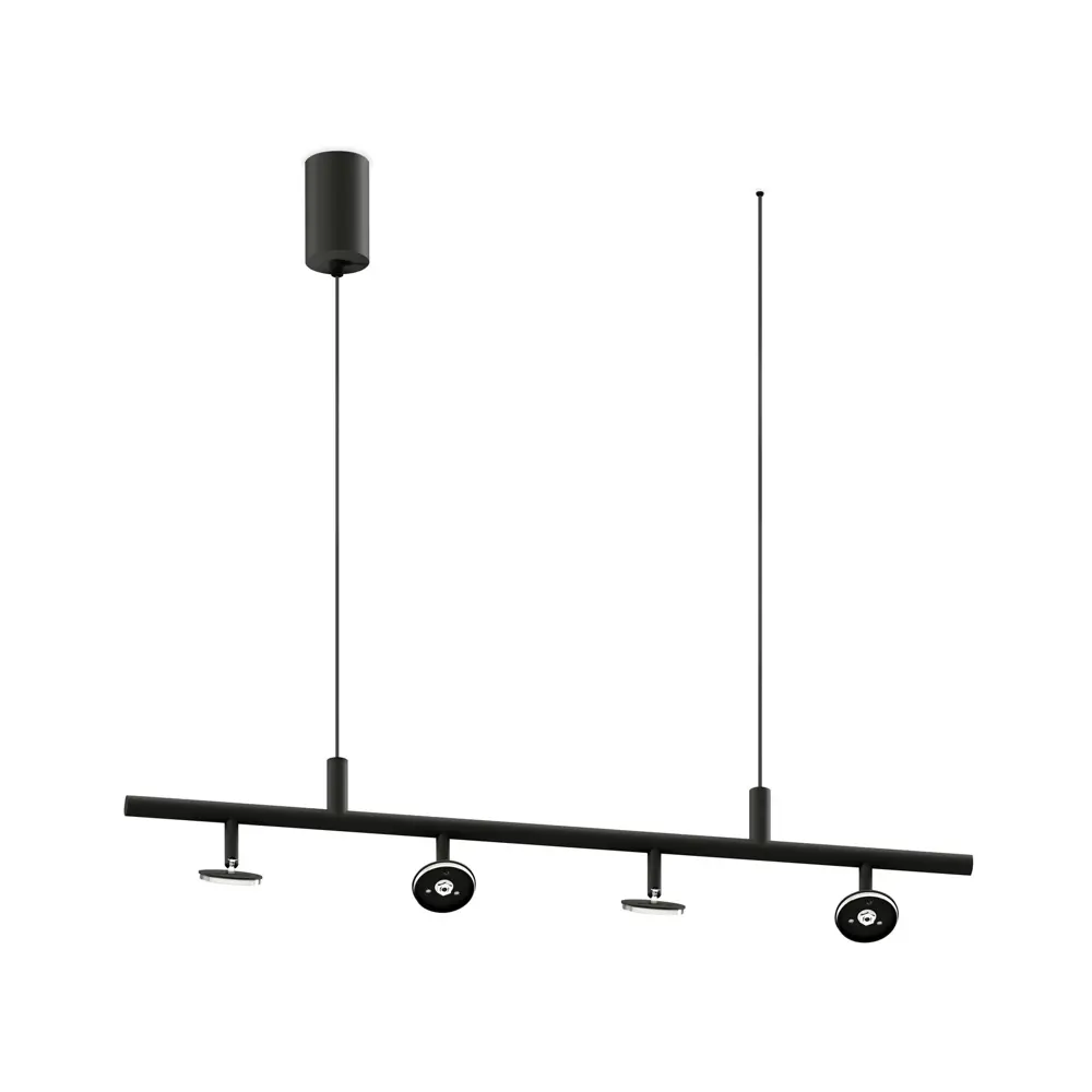 Фото 2 Корпус светильника подвесной поворотный для крепления D60 Ambrella Light серия-C DIY Spot C9002 цвет черный Фото 2 Корпус светильника подвесной поворотный для крепления D60 Ambrella Light серия-C DIY Spot C9002 цвет черный