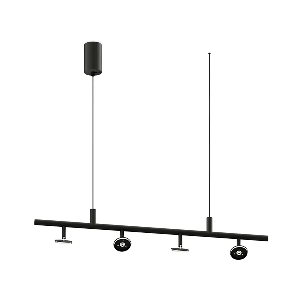 Фото Корпус светильника подвесной поворотный для крепления D60 Ambrella Light серия-C DIY Spot C9002 цвет черный Фото Корпус светильника подвесной поворотный для крепления D60 Ambrella Light серия-C DIY Spot C9002 цвет черный