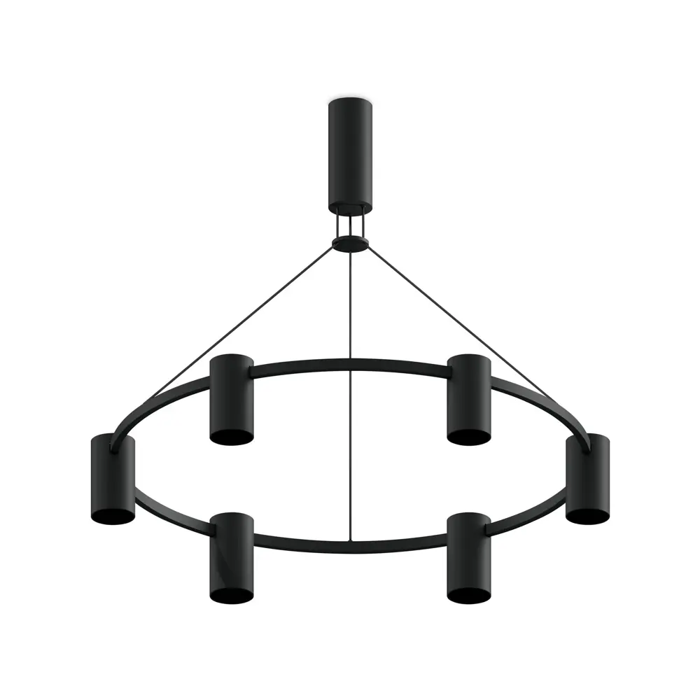 Фото 2 Корпус светильника подвесной поворотный для крепления D60 Ambrella Light серия-C DIY Spot C9022 цвет черный Фото 2 Корпус светильника подвесной поворотный для крепления D60 Ambrella Light серия-C DIY Spot C9022 цвет черный