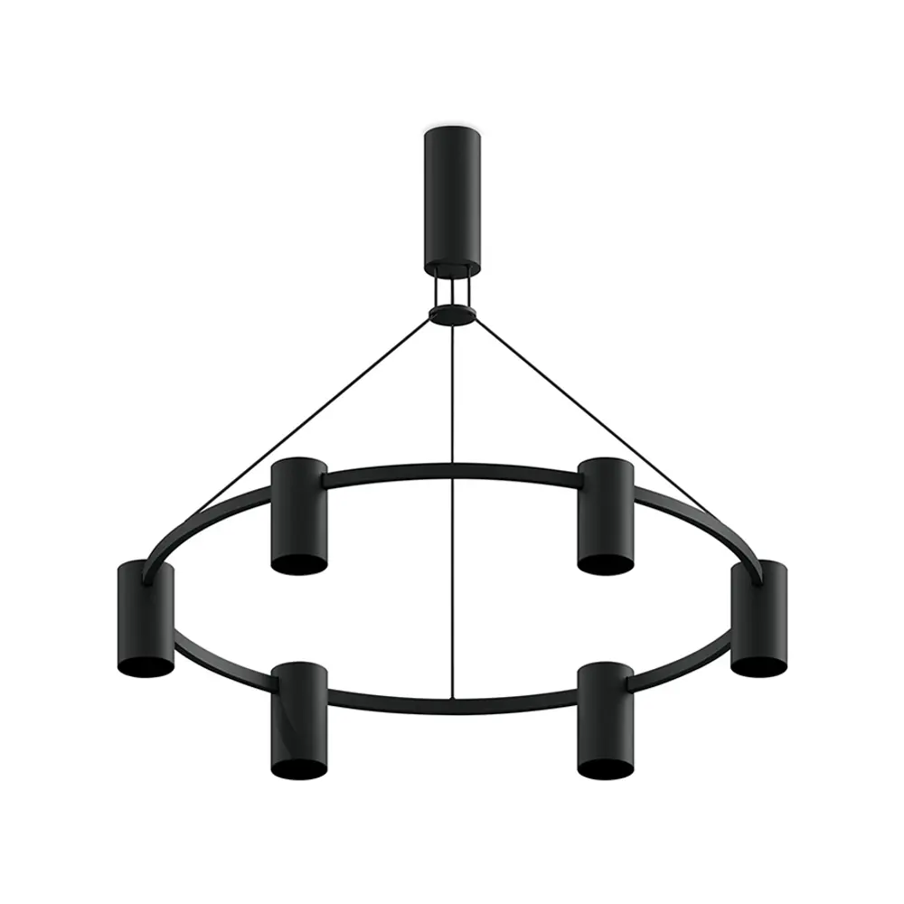 Фото Корпус светильника подвесной поворотный для крепления D60 Ambrella Light серия-C DIY Spot C9022 цвет черный Фото Корпус светильника подвесной поворотный для крепления D60 Ambrella Light серия-C DIY Spot C9022 цвет черный