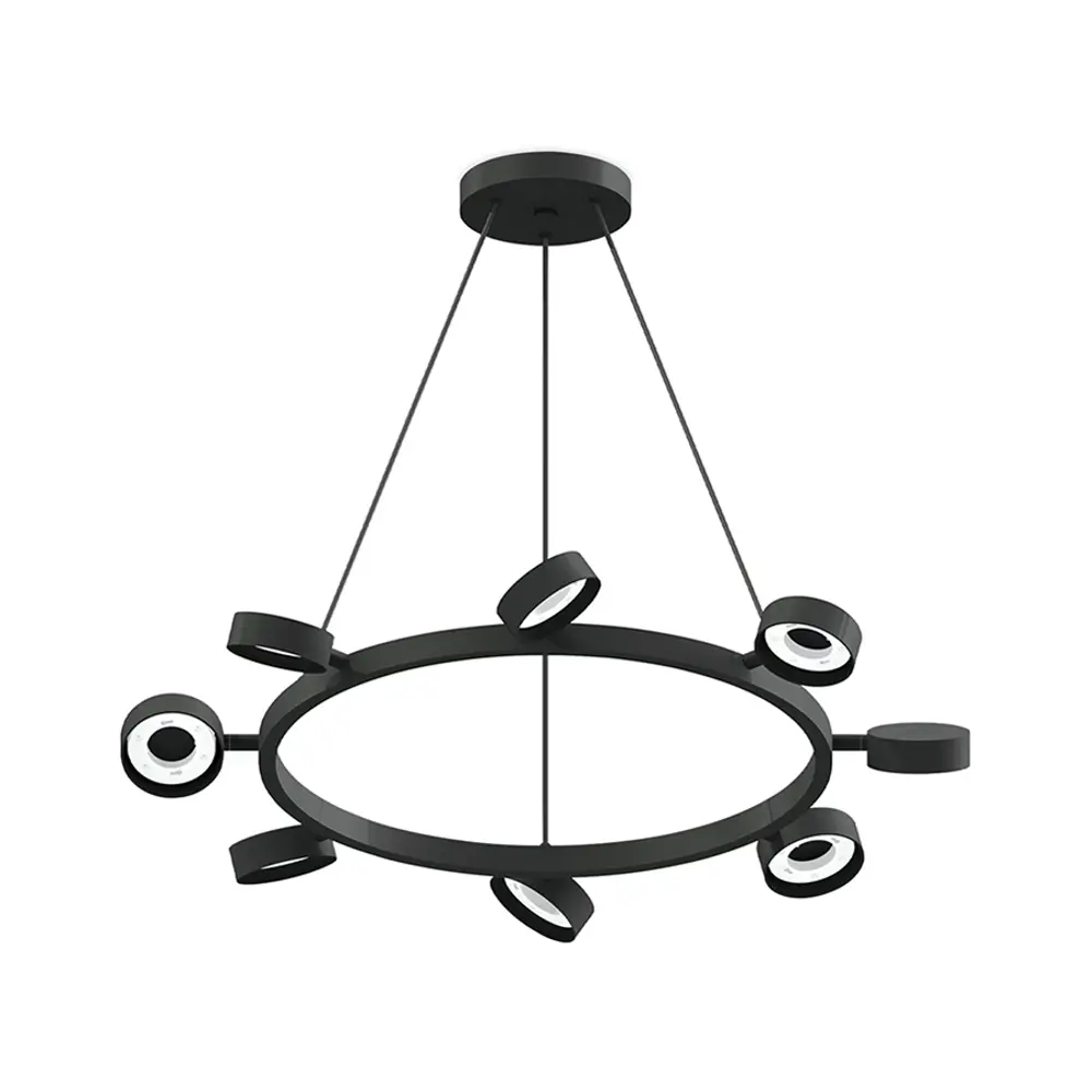 Фото Корпус светильника подвесной поворотный для крепления D85 Ambrella Light серия-C DIY Spot C9198 цвет черный Фото Корпус светильника подвесной поворотный для крепления D85 Ambrella Light серия-C DIY Spot C9198 цвет черный