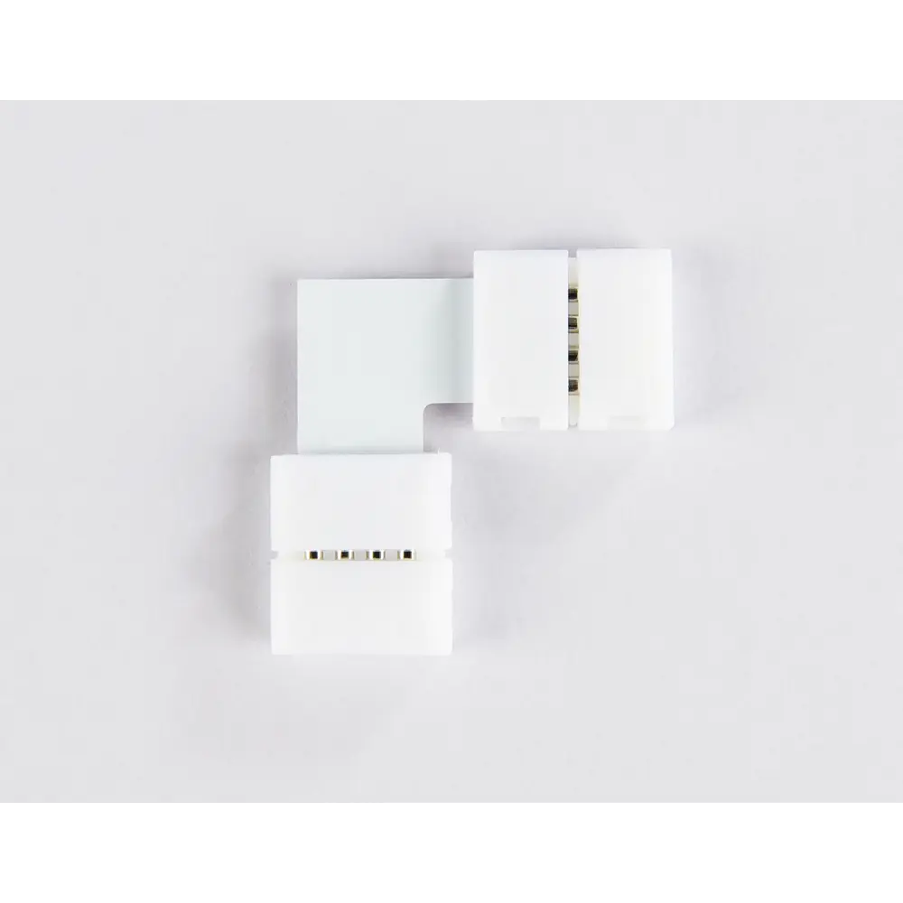 Фото 8 Соединитель угловой Ambrella Light L-образный для светодиодной ленты Ambrella Light 5050 12/24 В 4 фазный GS6701 10 шт Фото 8 Соединитель угловой Ambrella Light L-образный для светодиодной ленты Ambrella Light 5050 12/24 В 4 фазный GS6701 10 шт