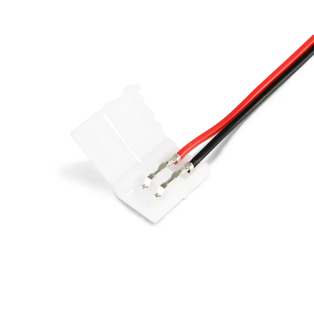 Фото 2 Соединитель гибкий односторонний для светодиодной ленты Ambrella Light 2835 12/24 В 2 фазный 150 мм GS7051 10 шт Фото 2 Соединитель гибкий односторонний для светодиодной ленты Ambrella Light 2835 12/24 В 2 фазный 150 мм GS7051 10 шт