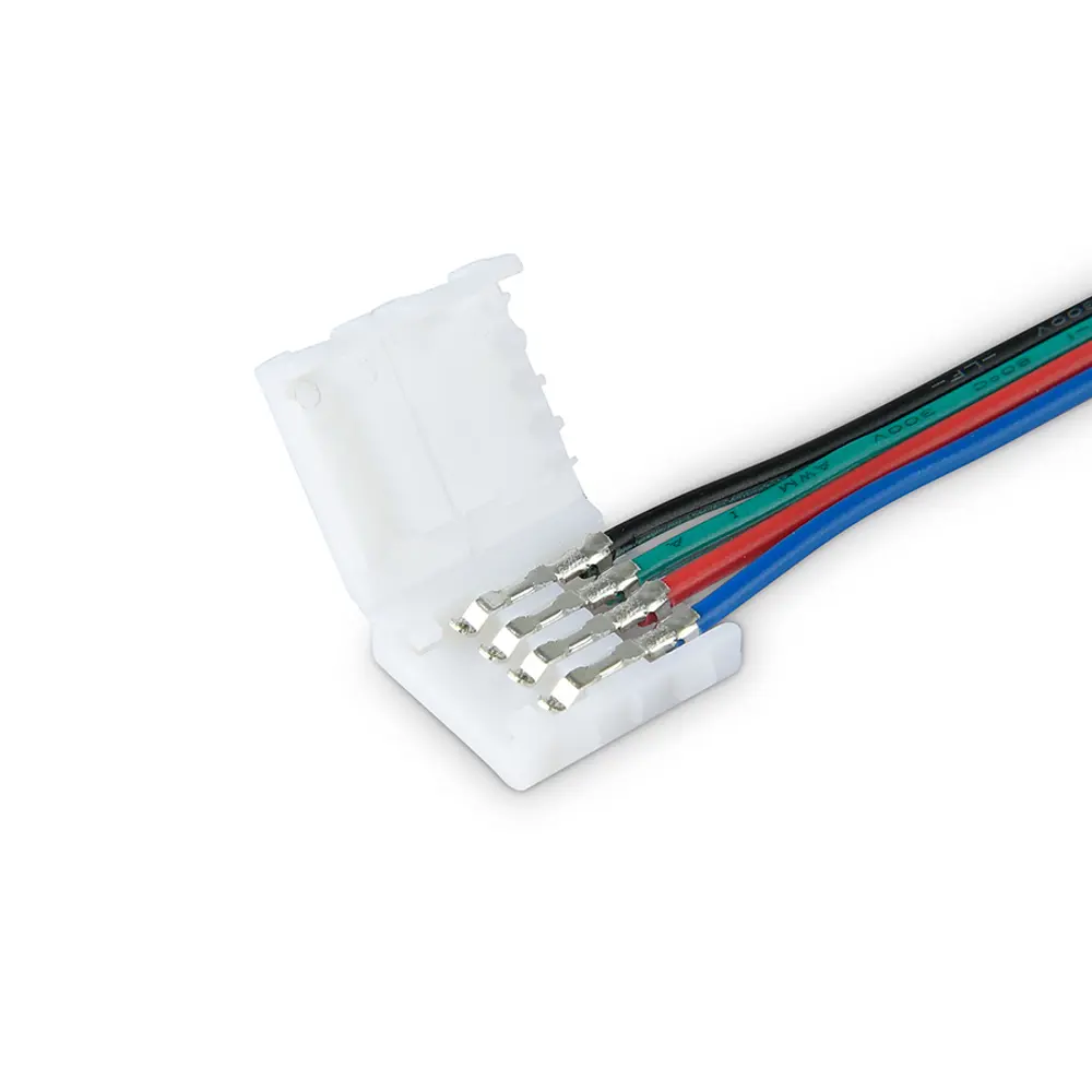 Фото Соединитель гибкий односторонний для светодиодной ленты Ambrella Light 5050 12/24 В 4 фазный 150 мм GS7251 5 шт Фото Соединитель гибкий односторонний для светодиодной ленты Ambrella Light 5050 12/24 В 4 фазный 150 мм GS7251 5 шт