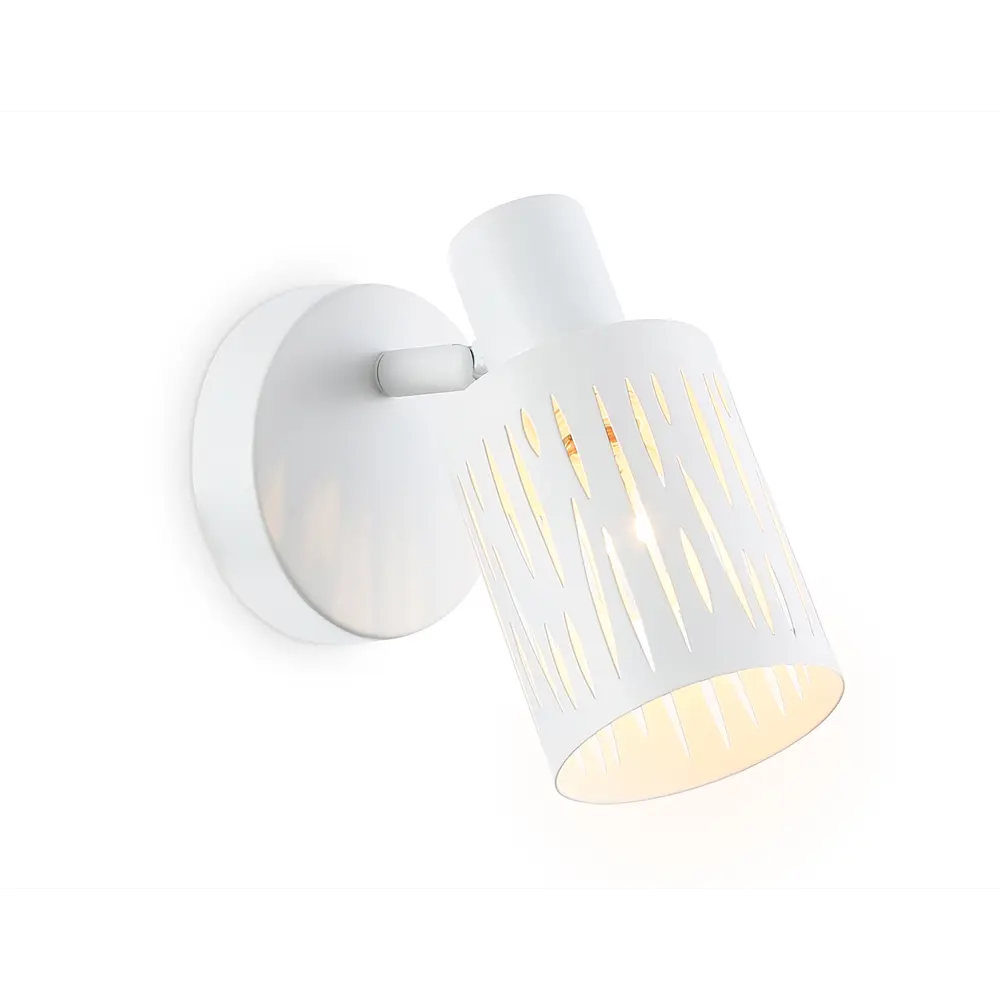Фото Спот поворотный Ambrella light Tr8663 1 лампа E14 4 м² цвет белый Фото Спот поворотный Ambrella light Tr8663 1 лампа E14 4 м² цвет белый