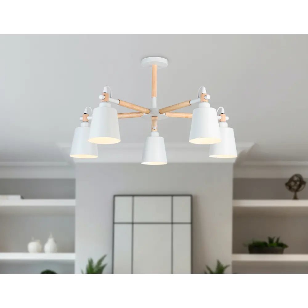 Фото 14 Люстра подвесная Ambrella light Tr82208 12 м² нейтральный белый свет цвет белый Фото 14 Люстра подвесная Ambrella light Tr82208 12 м² нейтральный белый свет цвет белый