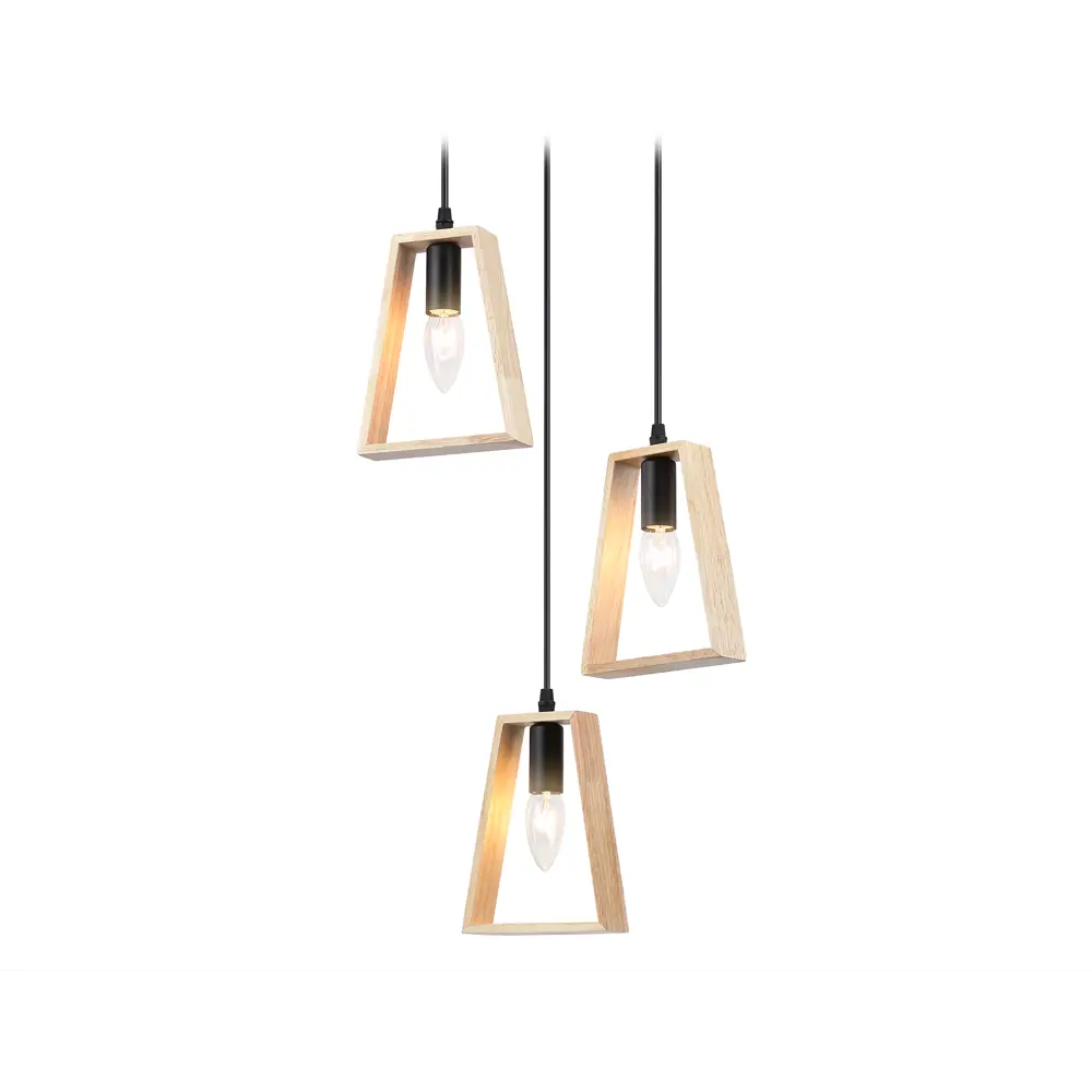 Фото Светильник подвесной Ambrella light Traditional Tr80499 3 лампы 10 м² цвет дерево черный Фото Светильник подвесной Ambrella light Traditional Tr80499 3 лампы 10 м² цвет дерево черный