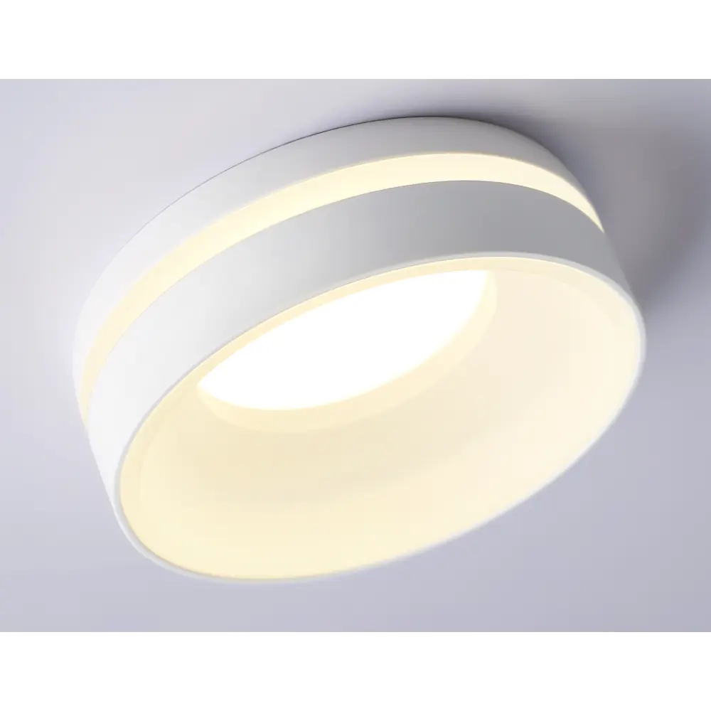 Фото 7 Светильник точечный встраиваемый светодиодный Ambrella Light Tn3305 2 м² под отверстие 7 см цвет белый