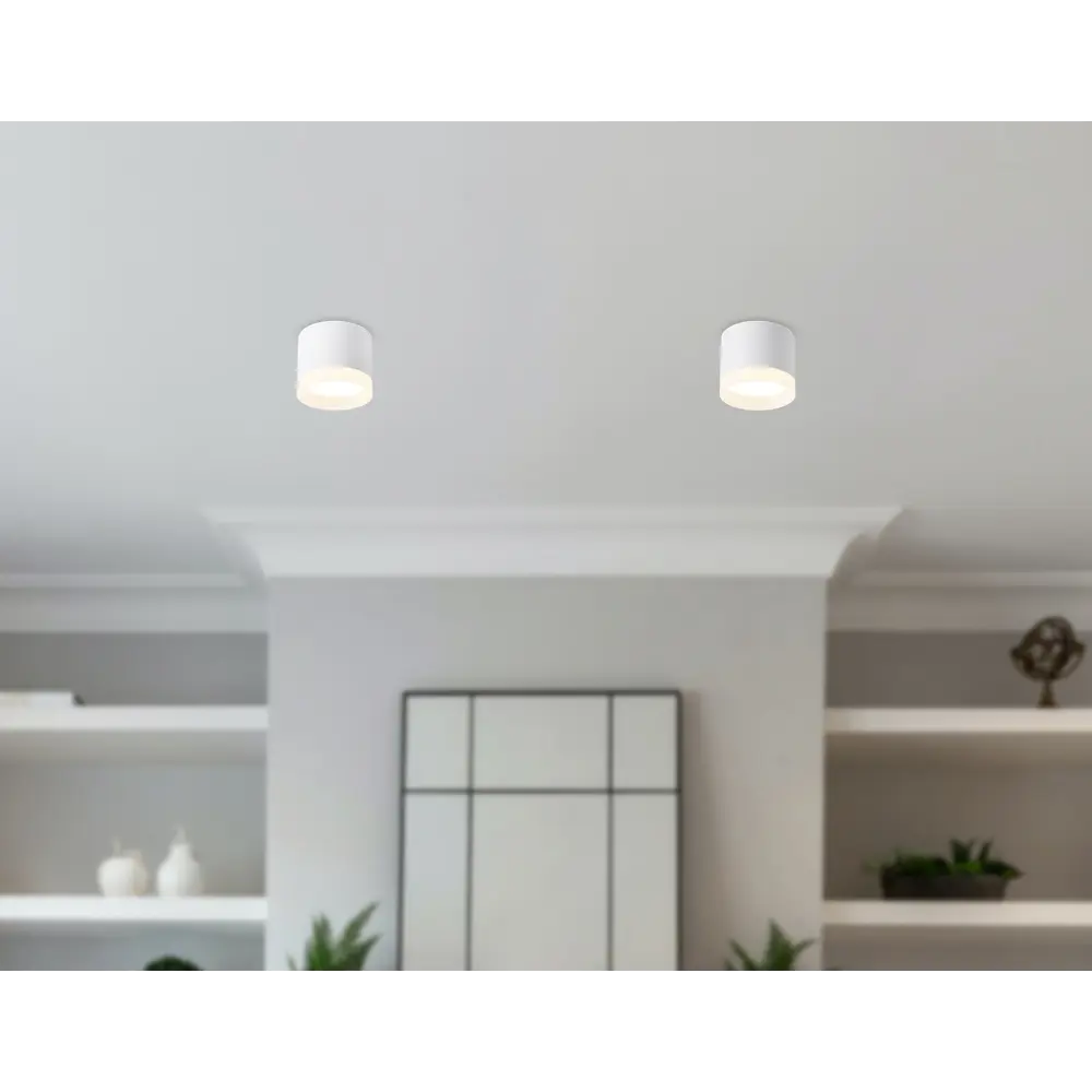 Фото 19 Светильник точечный накладной светодиодный Ambrella Light Tn5365 2 м² цвет белый