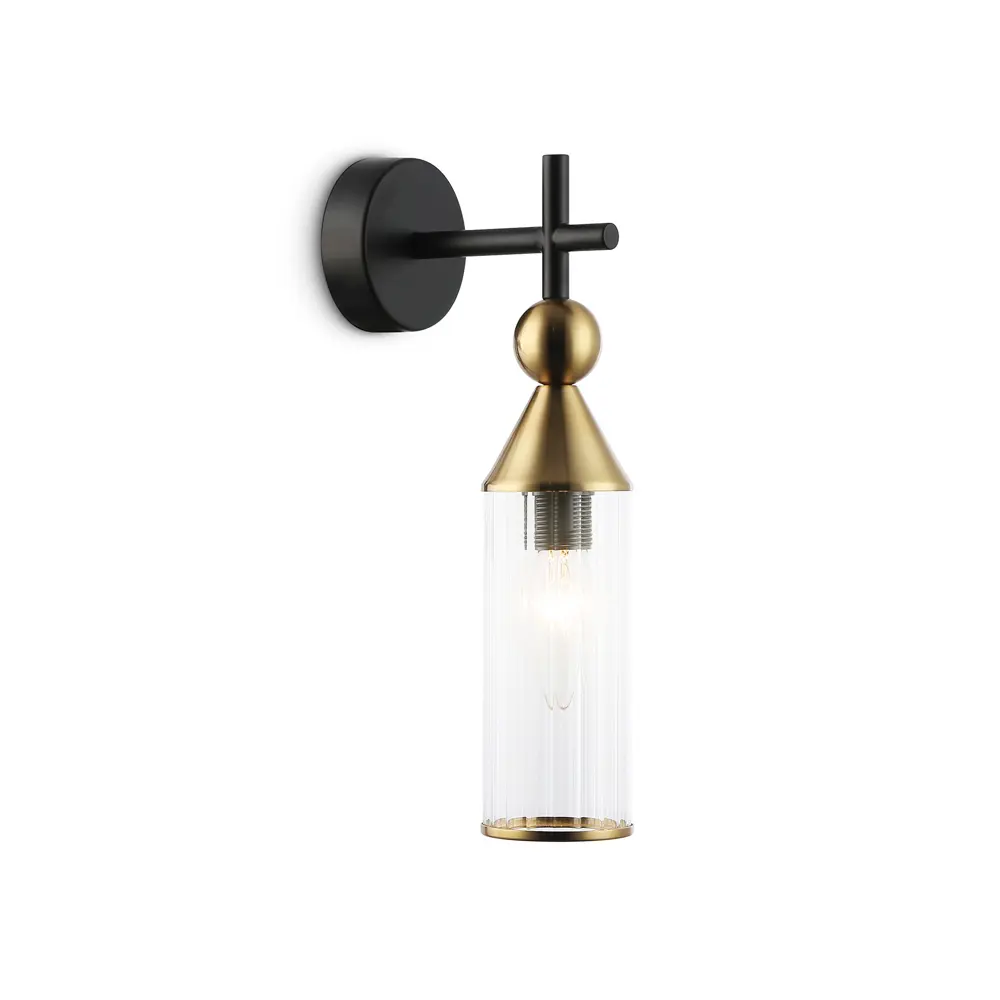Фото Настенный светильник Ambrella light High Lh55260 цвет прозрачный черный латунь