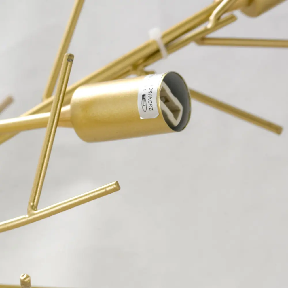 Фото 7 Люстра подвесная Люссоле Sy5548 10 ламп 16 м² цвет белый Фото 7 Люстра подвесная Люссоле Sy5548 10 ламп 16 м² цвет белый