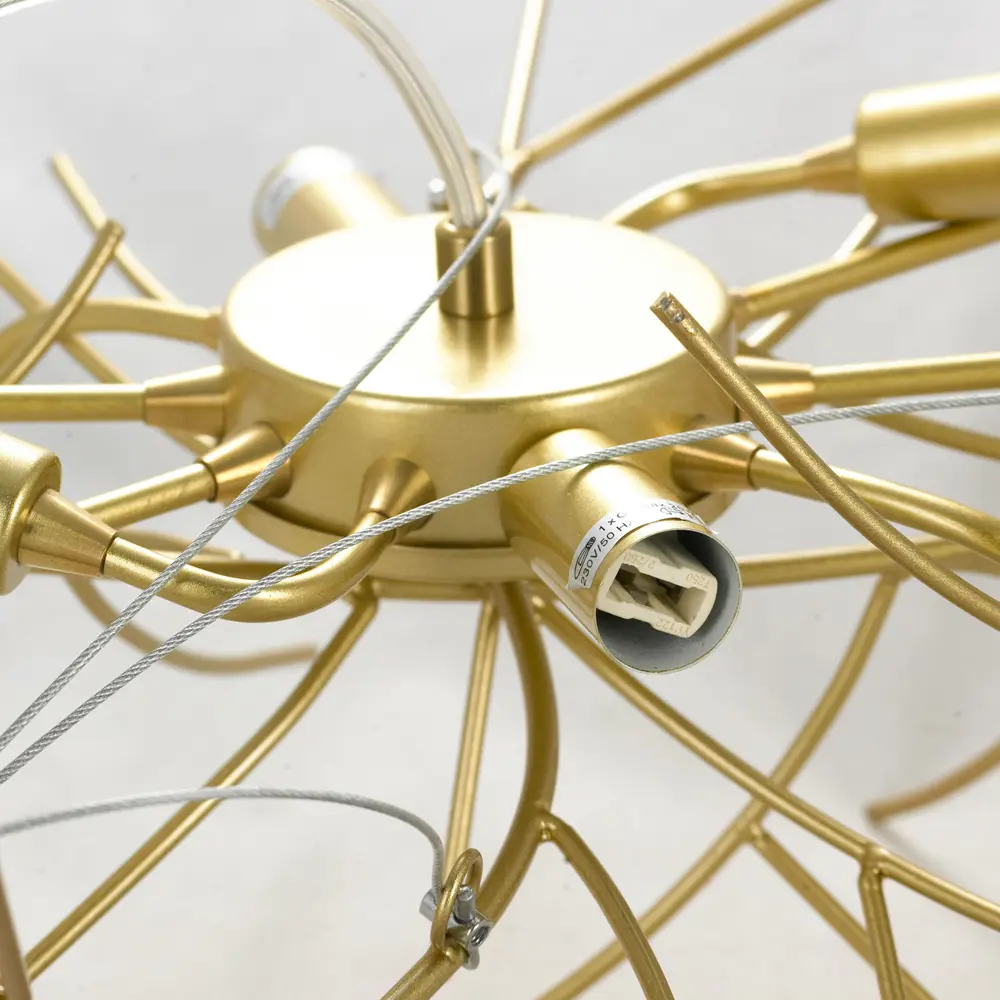 Фото 6 Люстра подвесная Люссоле Sy5548 10 ламп 16 м² цвет белый Фото 6 Люстра подвесная Люссоле Sy5548 10 ламп 16 м² цвет белый