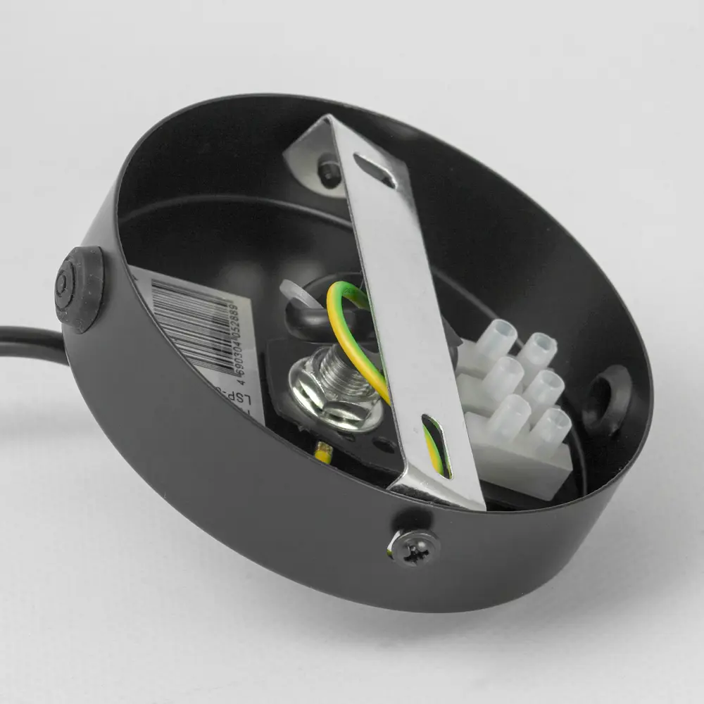 Фото 8 Светильник подвесной Люссоле Laredo Sy7488 1 лампа 5 м² цвет черный Фото 8 Светильник подвесной Люссоле Laredo Sy7488 1 лампа 5 м² цвет черный