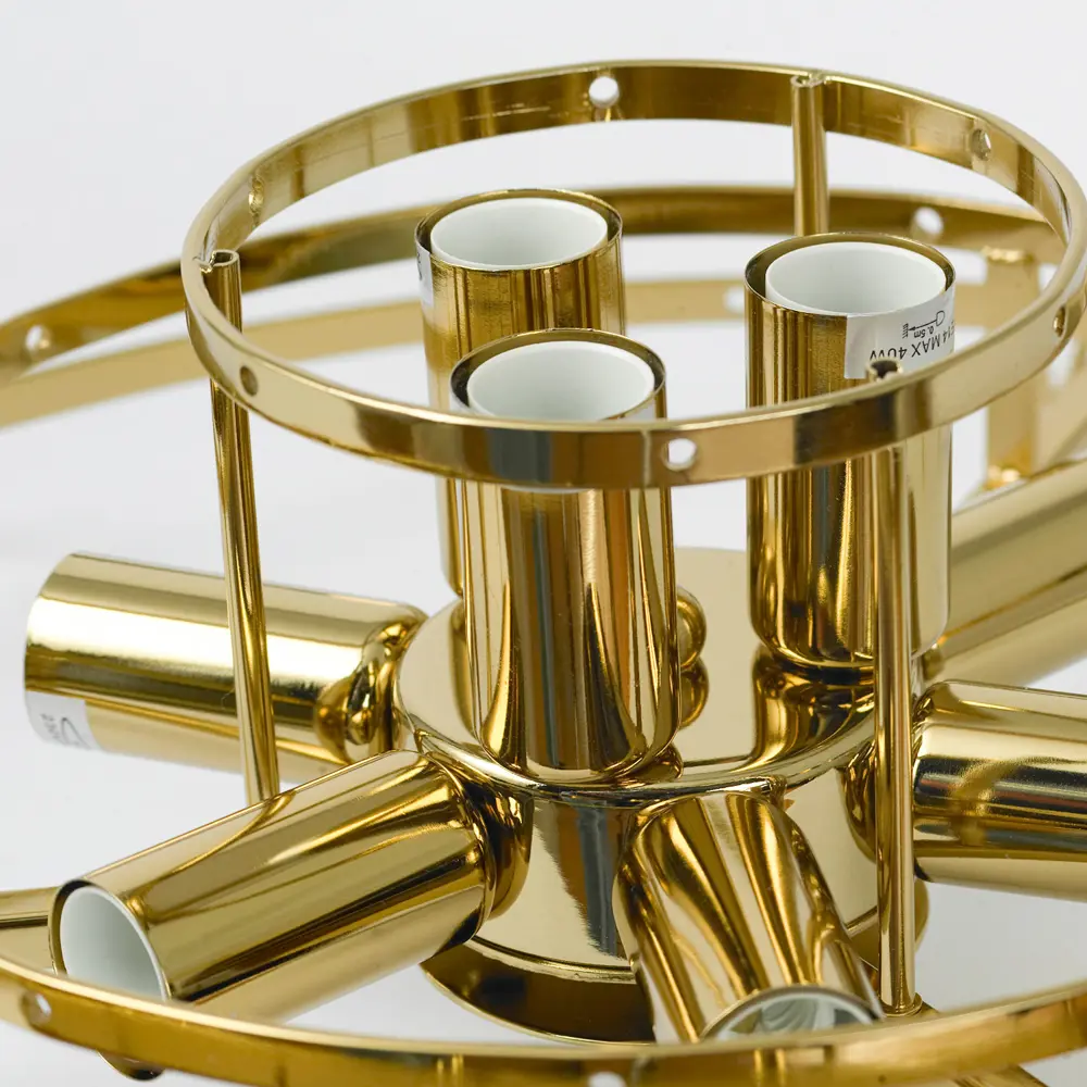 Фото 7 Люстра на штанге Люссоле Hesperia Sy9388 9 ламп 18 м² цвет золото Фото 7 Люстра на штанге Люссоле Hesperia Sy9388 9 ламп 18 м² цвет золото