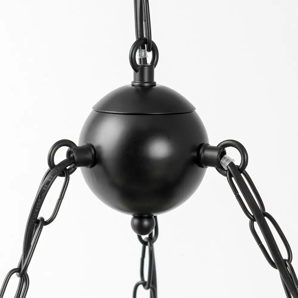 Фото 5 Люстра подвесная Люссоле Midland Sy0898 3 лампы 60 м² цвет черный Фото 5 Люстра подвесная Люссоле Midland Sy0898 3 лампы 60 м² цвет черный