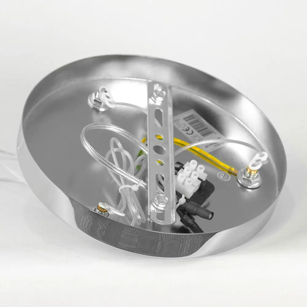 Фото 6 Светильник подвесной Люссоле Karnes Sy6798 3 лампы 10 м² цвет хром