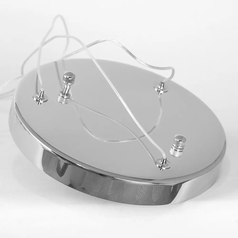 Фото 7 Светильник подвесной Люссоле Karnes Sy6798 3 лампы 10 м² цвет хром