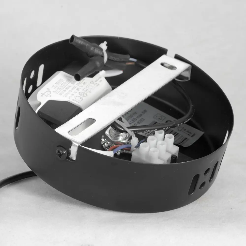 Фото 6 Светильник подвесной светодиодный Люссоле Aberdeen Sy3228 3 м² теплый белый (желтый) свет цвет черный