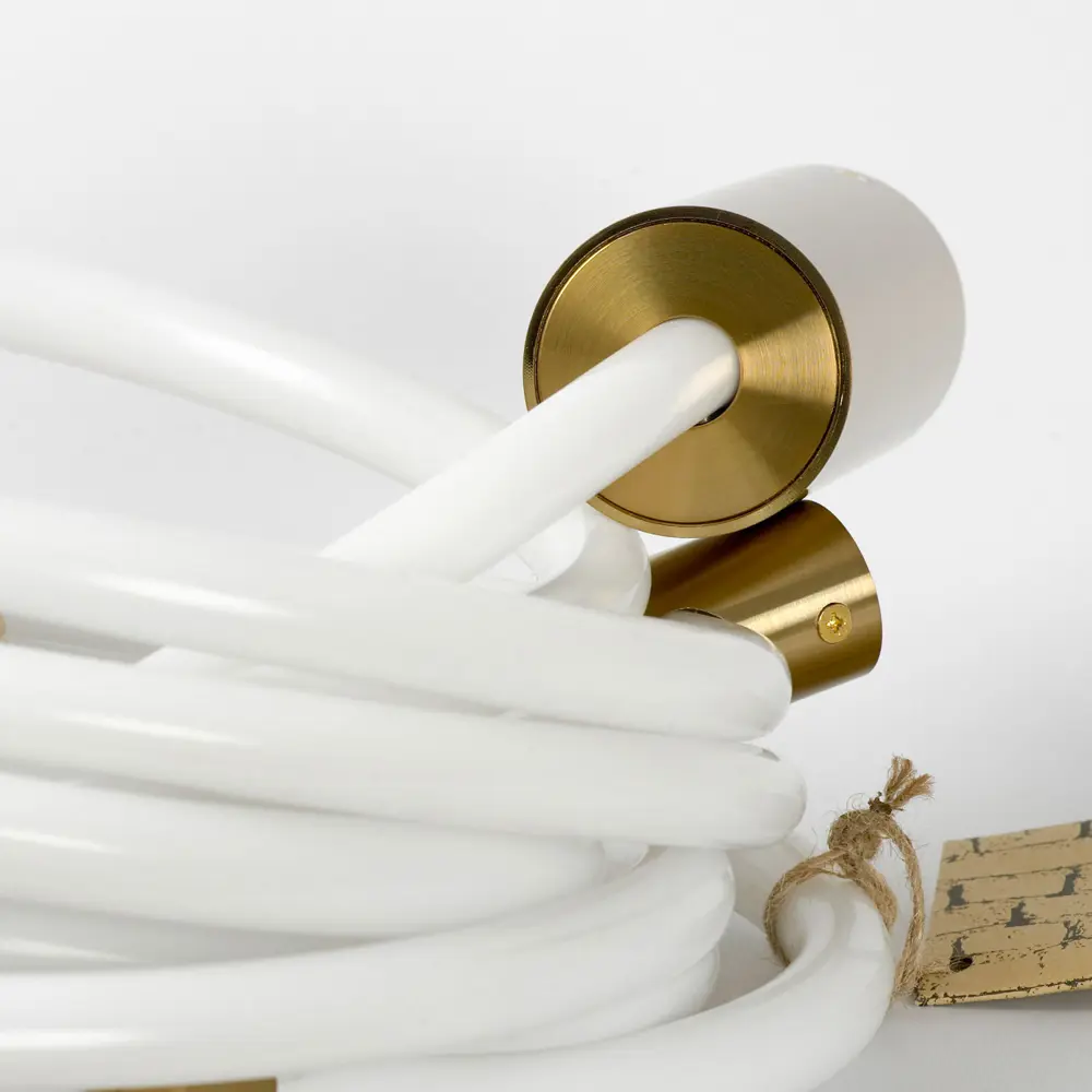 Фото 3 Люстра подвесная светодиодная Люссоле Napa Sy5127 12 м² нейтральный белый свет цвет серый/серебристый