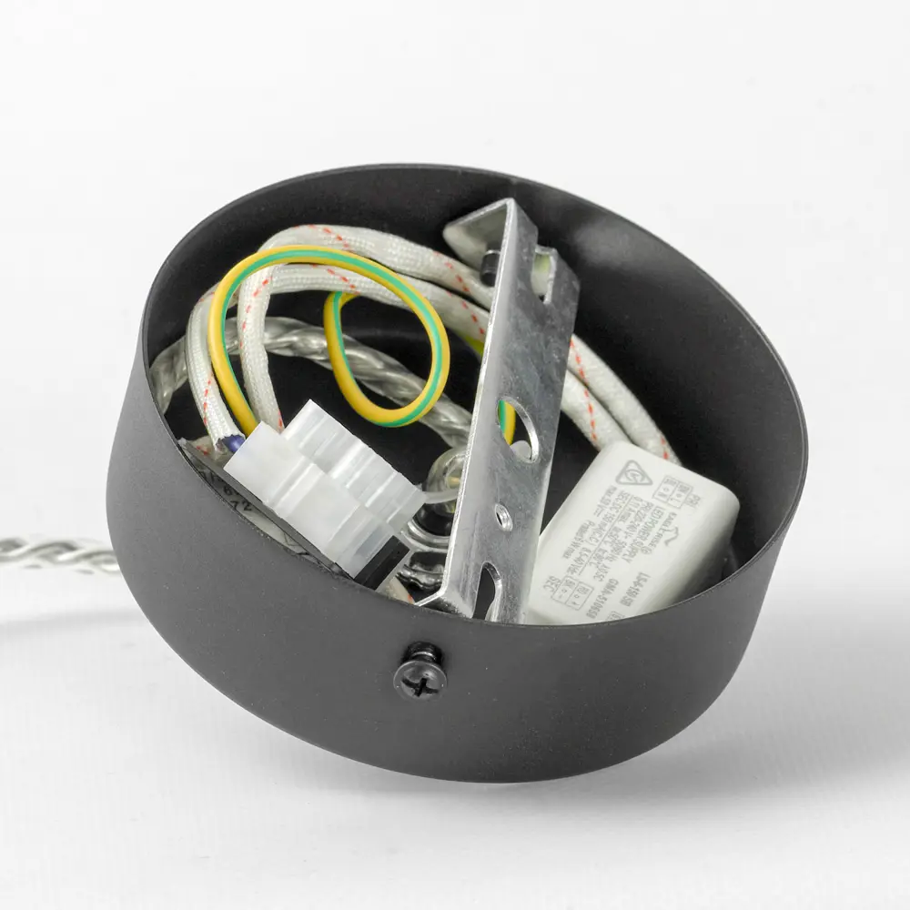 Фото 6 Светильник подвесной светодиодный Люссоле Floyd Sy1717 5 м² нейтральный белый свет цвет черный