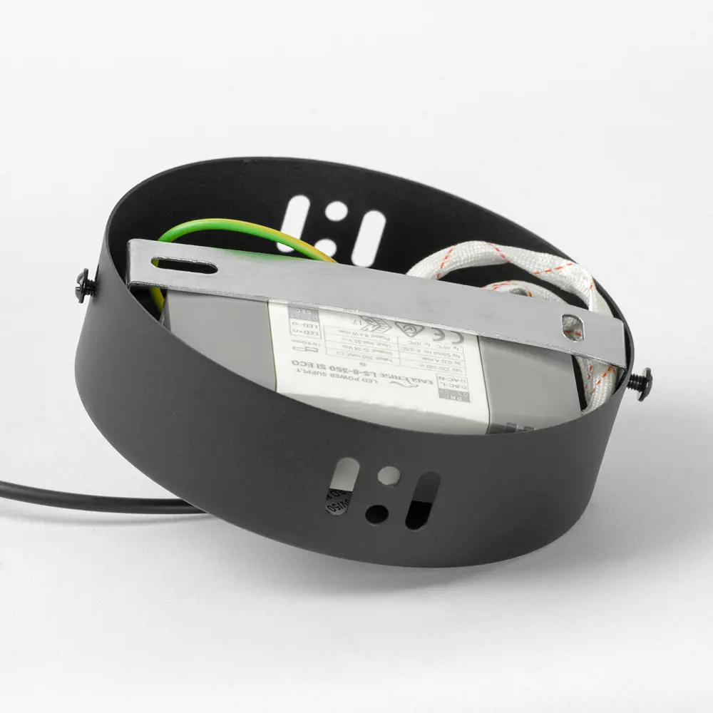 Фото 5 Светильник подвесной светодиодный Люссоле Alachua Sy1817 5 м² нейтральный белый свет цвет черный