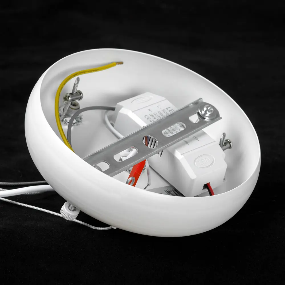 Фото 6 Светильник подвесной светодиодный Люссоле Crook Sy1637 18 м² теплый белый (желтый) свет цвет белый Фото 6 Светильник подвесной светодиодный Люссоле Crook Sy1637 18 м² теплый белый (желтый) свет цвет белый