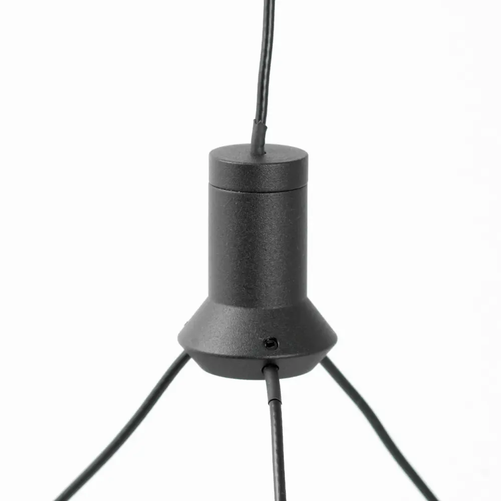 Фото 3 Люстра подвесная светодиодная Люссоле Hardin Sy3347 28 м² нейтральный белый свет цвет черный Фото 3 Люстра подвесная светодиодная Люссоле Hardin Sy3347 28 м² нейтральный белый свет цвет черный