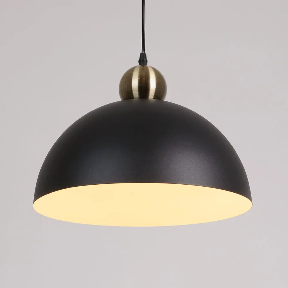 Фото 2 Светильник подвесной Arte lamp Recinto A7053sp-1bk 1 лампа 2 м² цвет черный