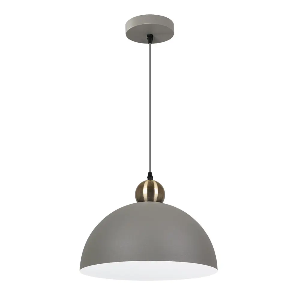 Фото Светильник подвесной Arte lamp Recinto A7053sp-1gy 1 лампа 2 м² цвет серый Фото Светильник подвесной Arte lamp Recinto A7053sp-1gy 1 лампа 2 м² цвет серый