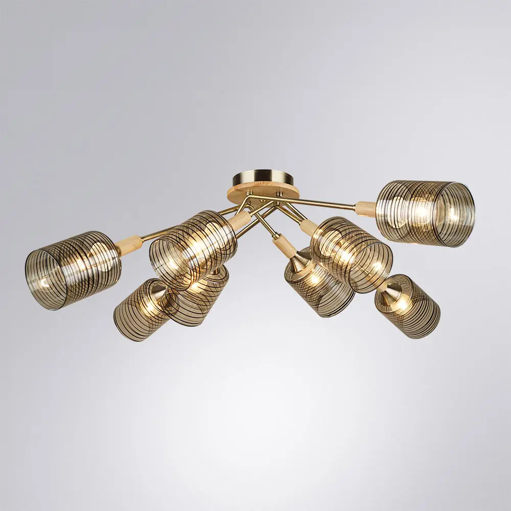 Фото 2 Люстра потолочная Arte lamp Maria A4536pl-8ab 8 ламп 19 м² цвет бронза Фото 2 Люстра потолочная Arte lamp Maria A4536pl-8ab 8 ламп 19 м² цвет бронза