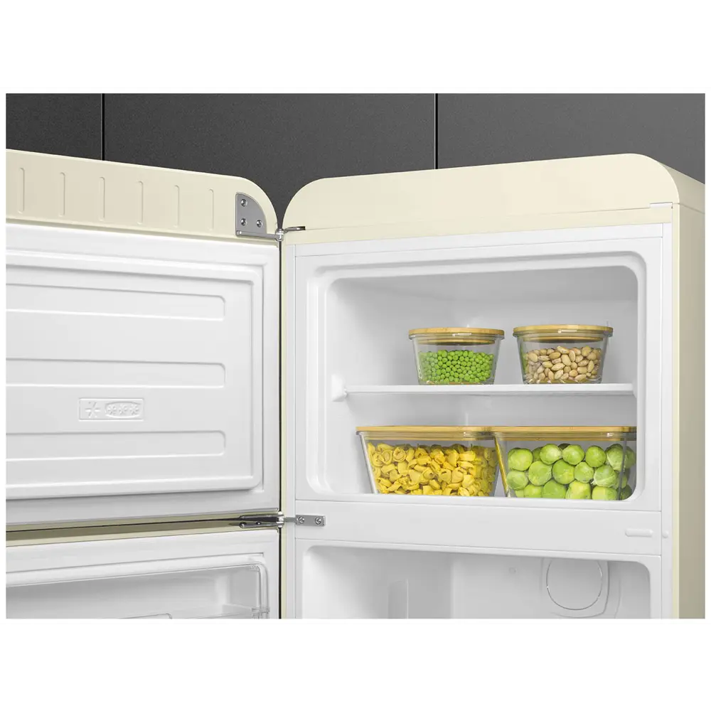 Фото 6 Отдельностоящий холодильник Smeg FAB30LCR5 60x172 см цвет кремовый Фото 6 Отдельностоящий холодильник Smeg FAB30LCR5 60x172 см цвет кремовый