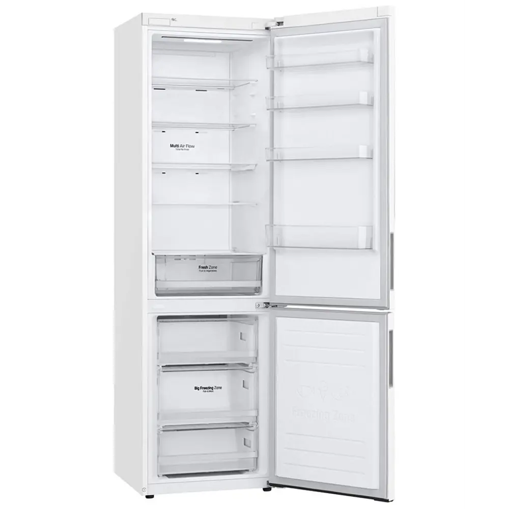 Фото 3 Отдельностоящий холодильник Lg GA-B 509 CQSL 59.5x203 см цвет белый Фото 3 Отдельностоящий холодильник Lg GA-B 509 CQSL 59.5x203 см цвет белый