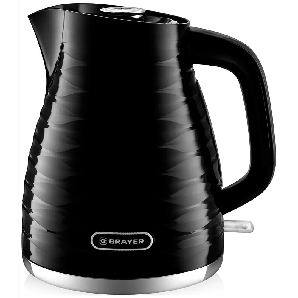 Фото 3 Электрический чайник Brayer Br1057bk 1.7 л пластик цвет черный Фото 3 Электрический чайник Brayer Br1057bk 1.7 л пластик цвет черный